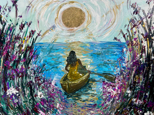 Original Canvas Art: Emerge