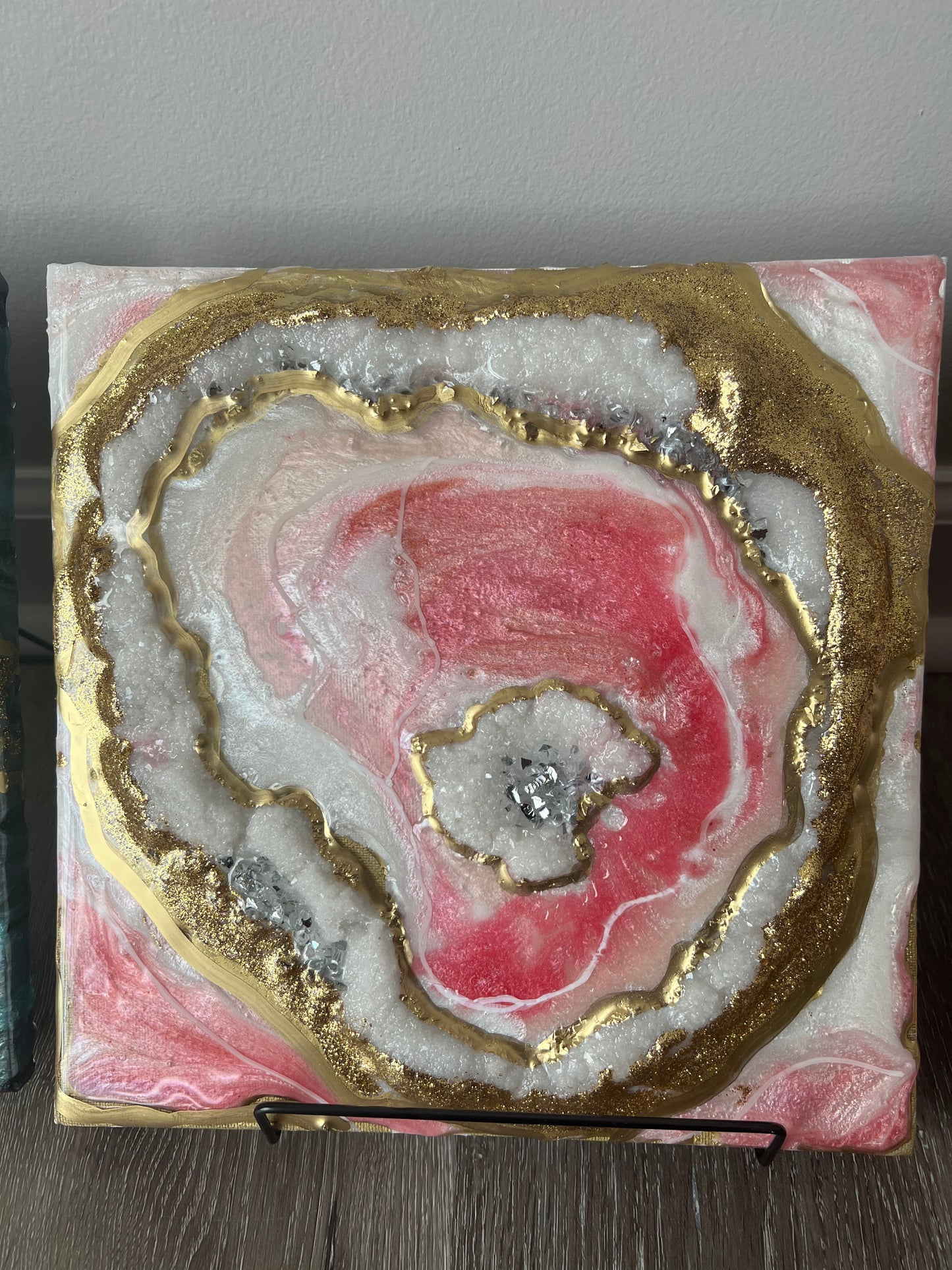 iHeart Pink Geode 1