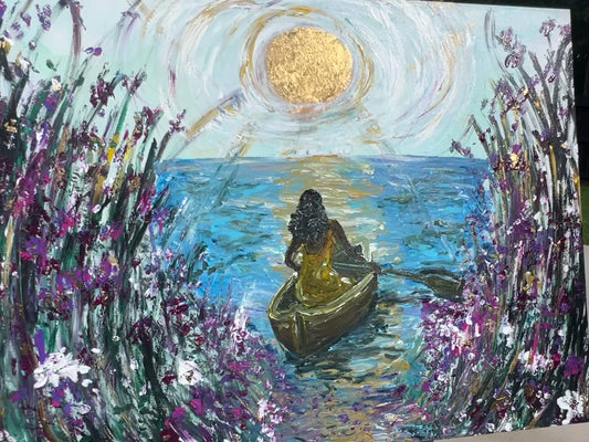 Original Canvas Art: Emerge
